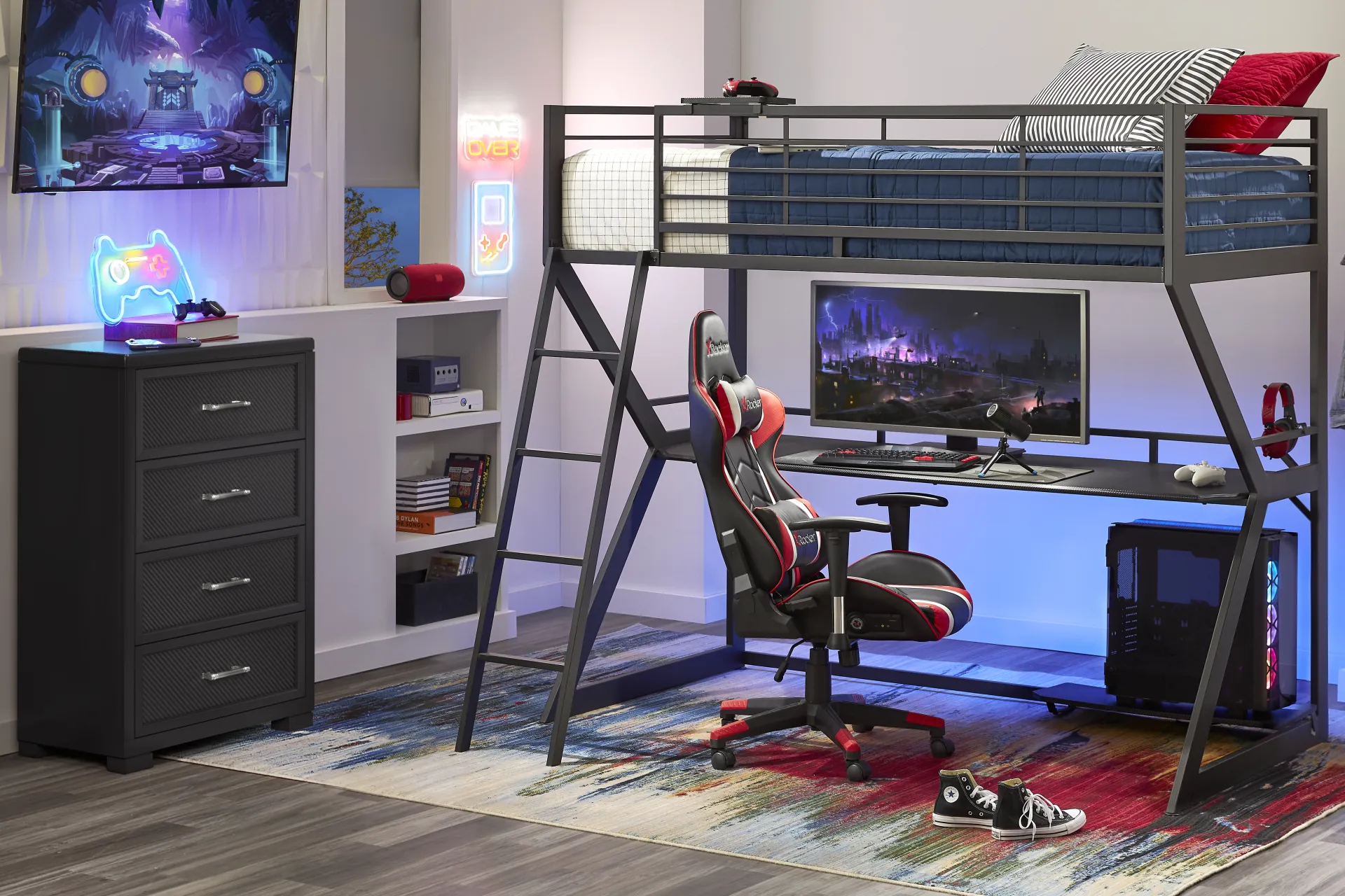 Kids Carbon Optix Black Chest - Image 1