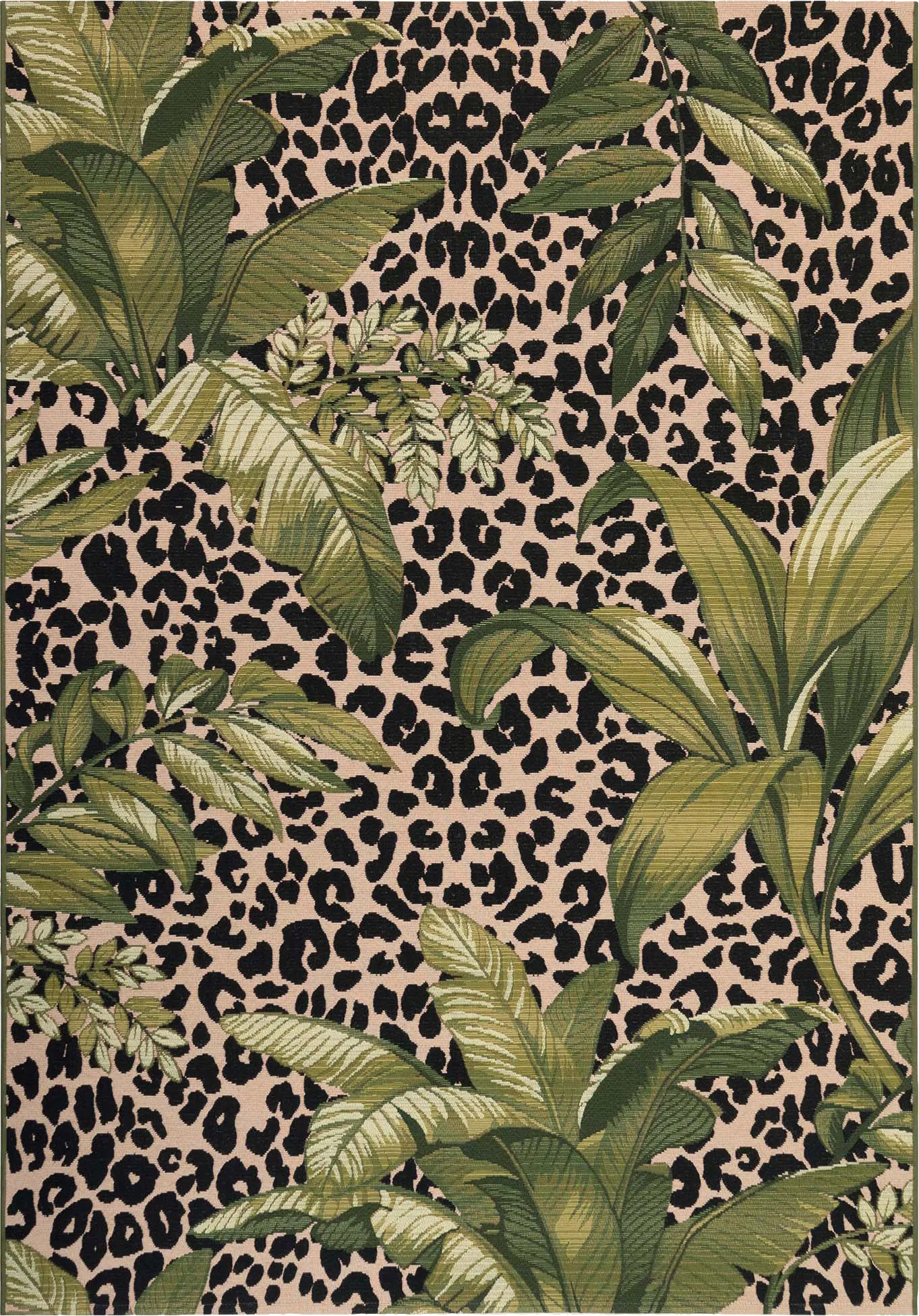 Willtown Green 7'10 x 9'10 Indoor/Outdoor Rug - Image 1
