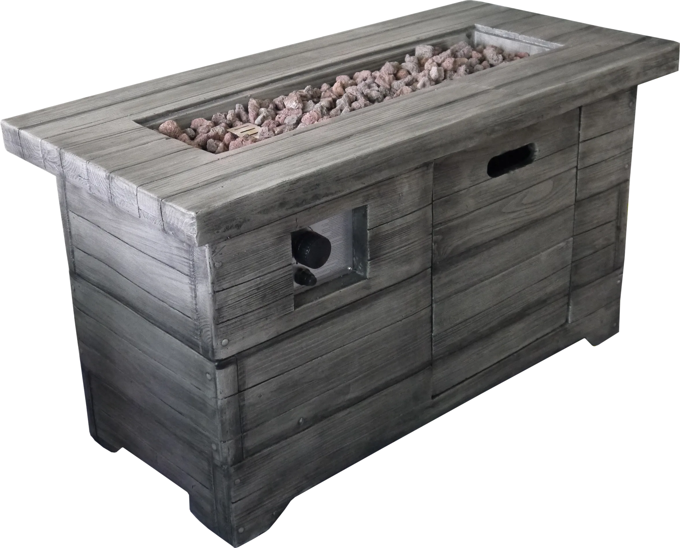 Ermina Brown Outdoor Fire Pit - Image 1