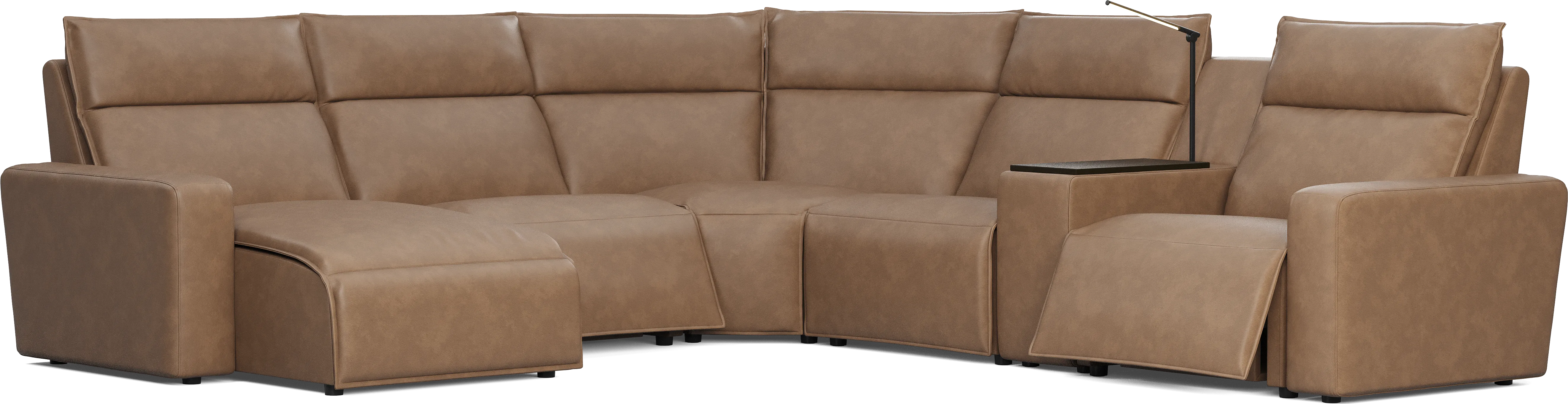 Saddle 6 Pc Dual Power Reclining ModularTwo - Thumbnail - Image 1