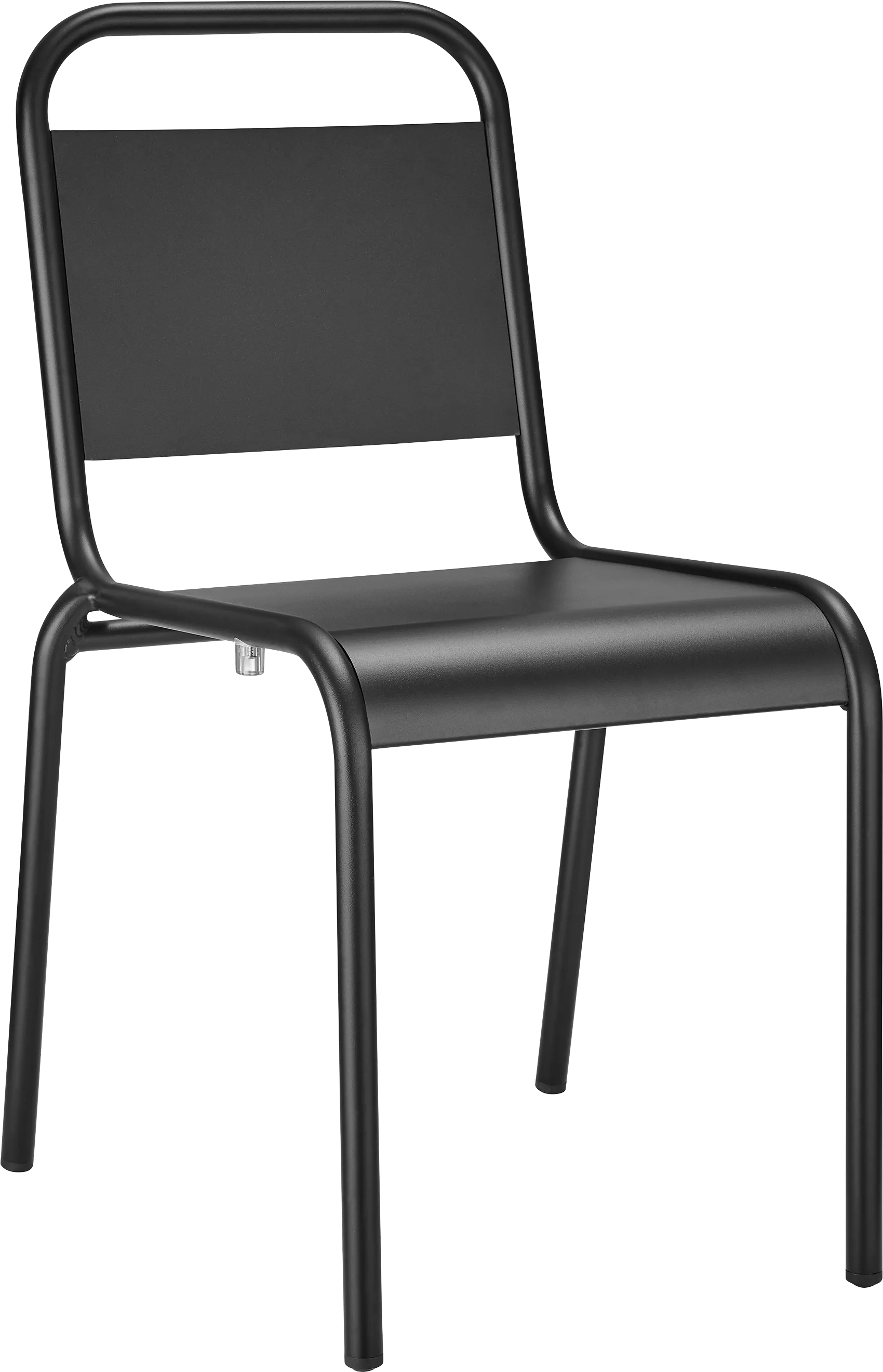 Outdoor Impatiens Black Side Chair - Image 1
