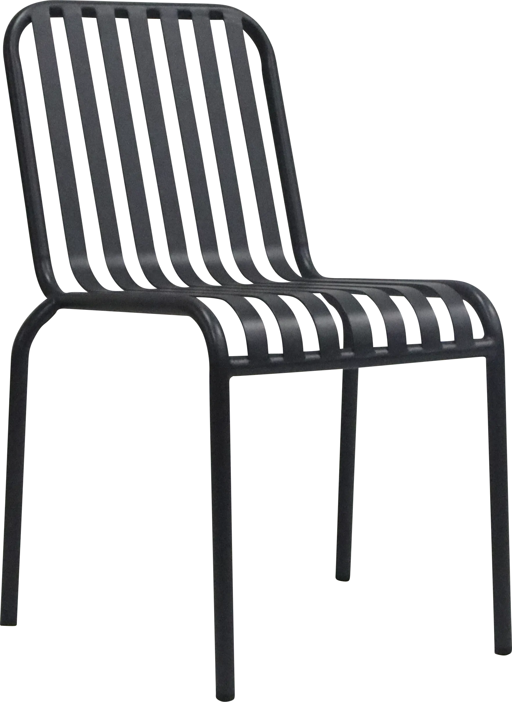 Outdoor Ischia Black Side Chair - Image 1