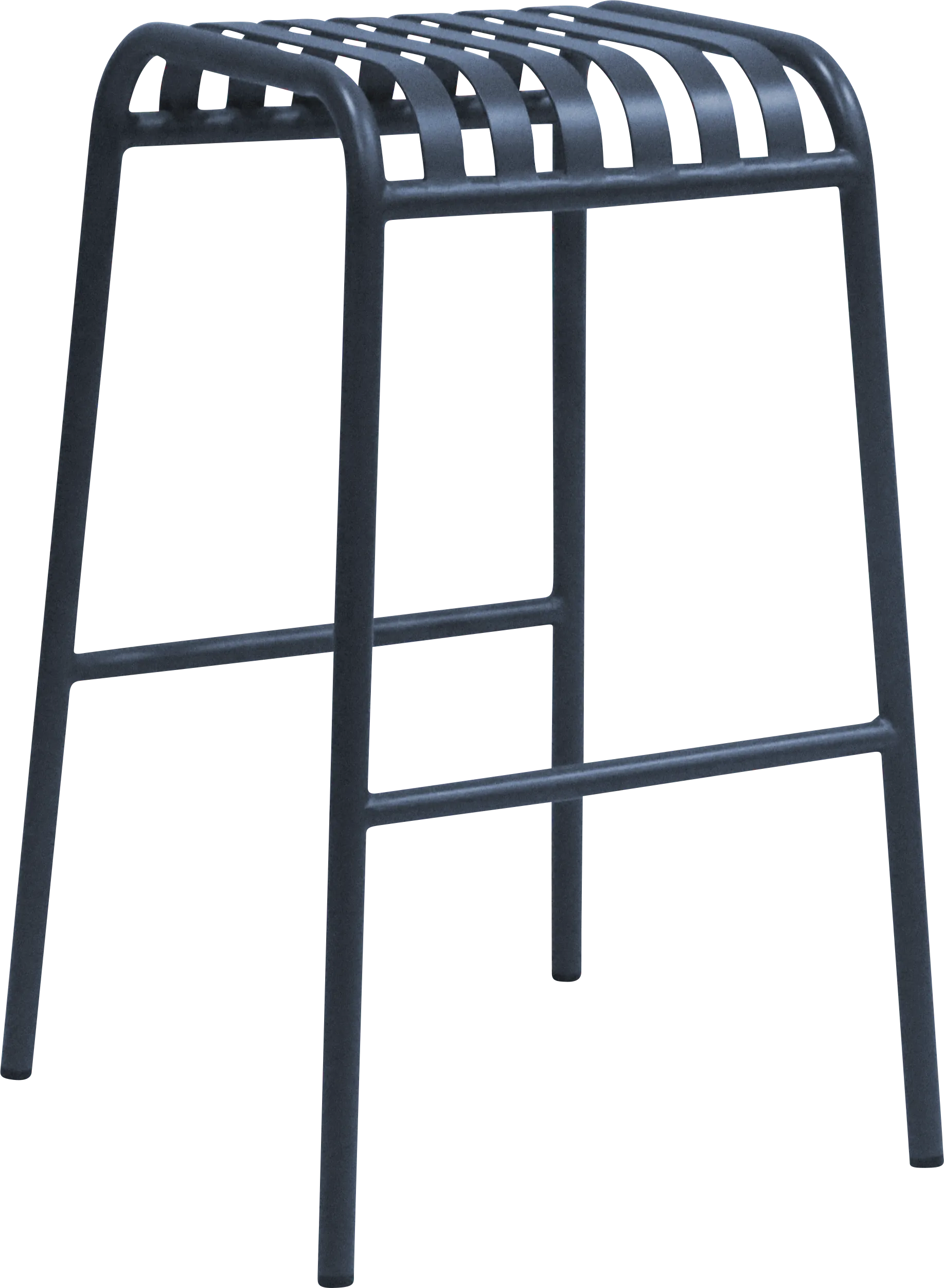 Outdoor Ischia Blue Barstool - Image 1