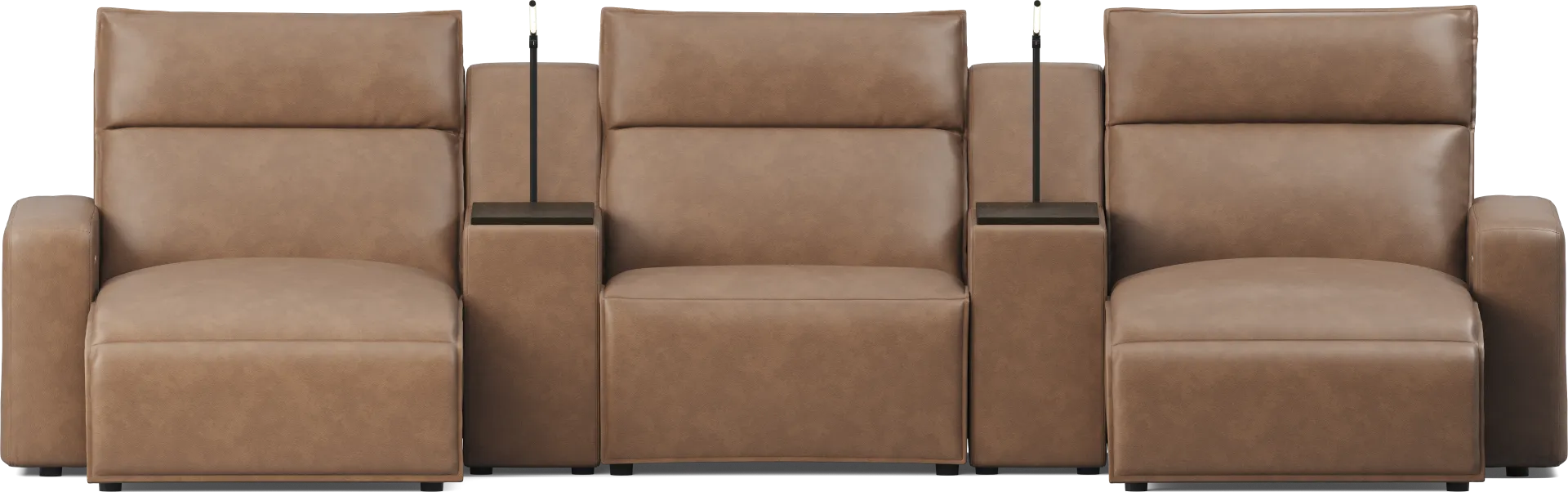 Saddle 5 Pc Dual Power Reclining ModularTwo - Image 2