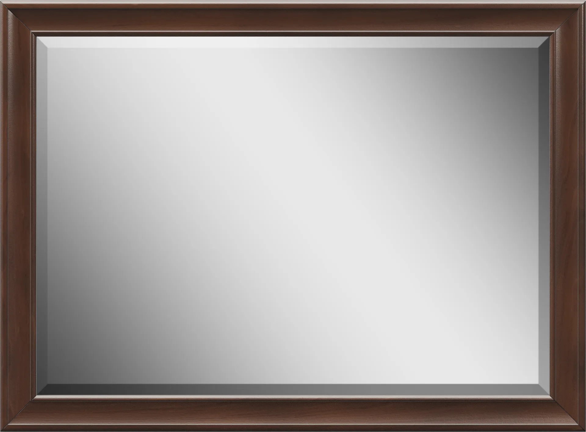 Mill Valley II Cherry Finish Mirror - Image 1
