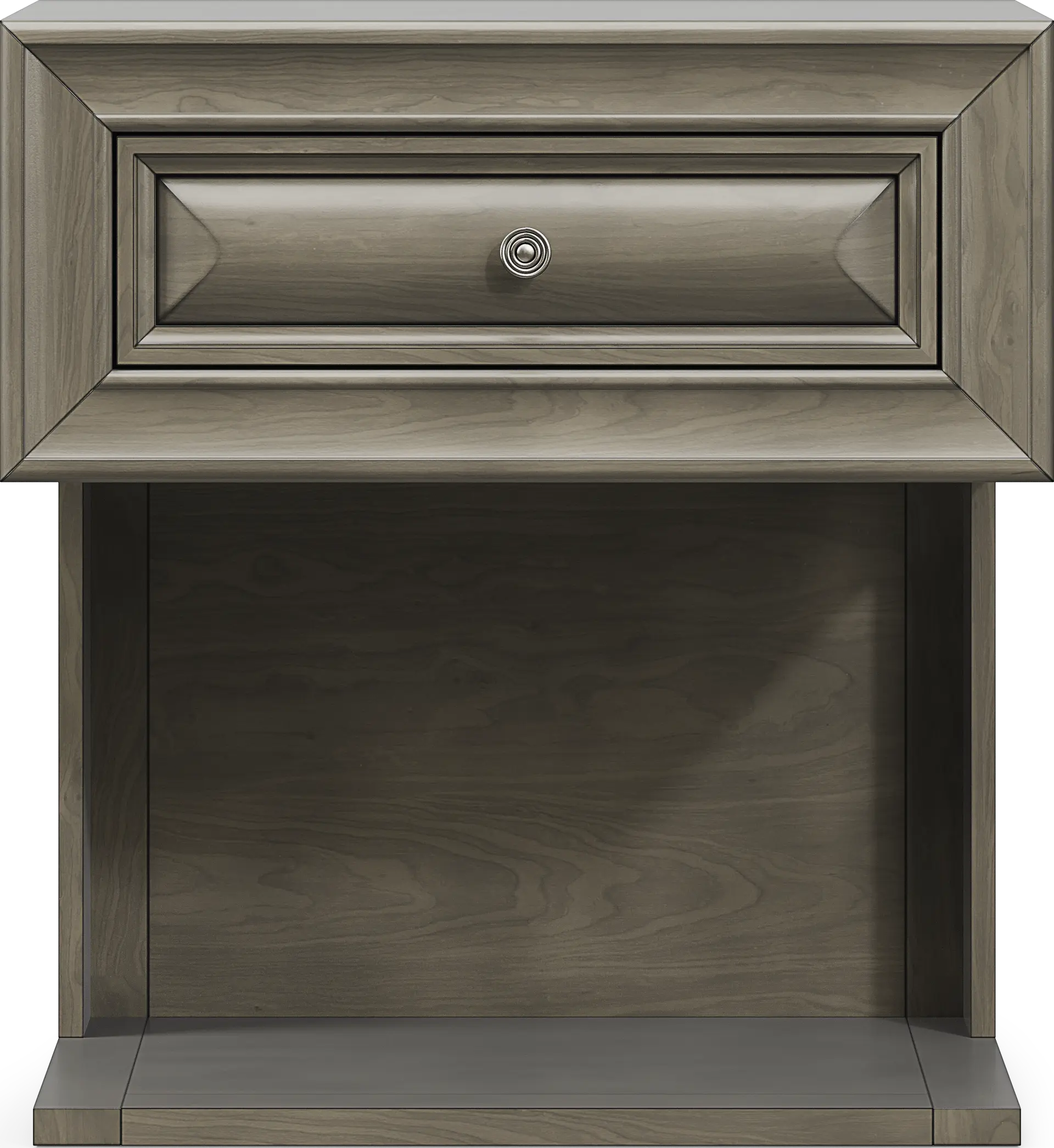 Mill Valley II Gray Nightstand