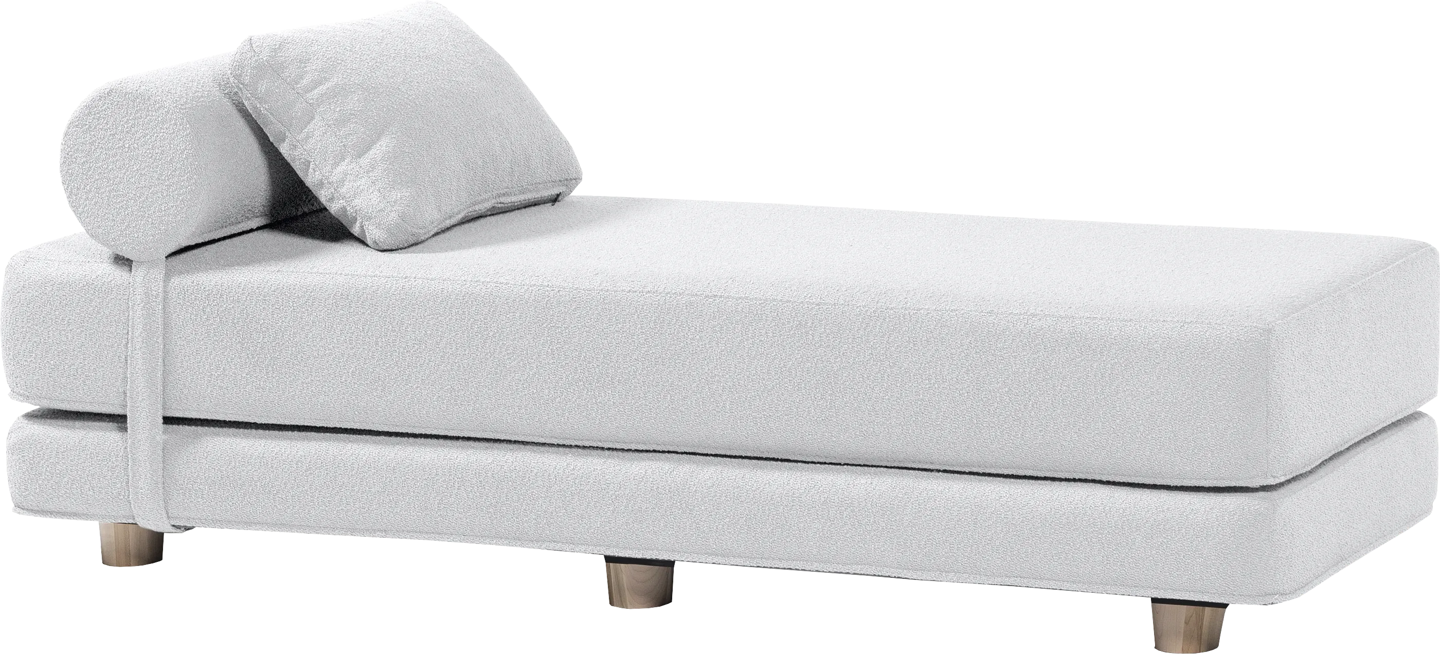 Ashebank White Fold-Out Queen Daybed - Thumbnail - Image 1