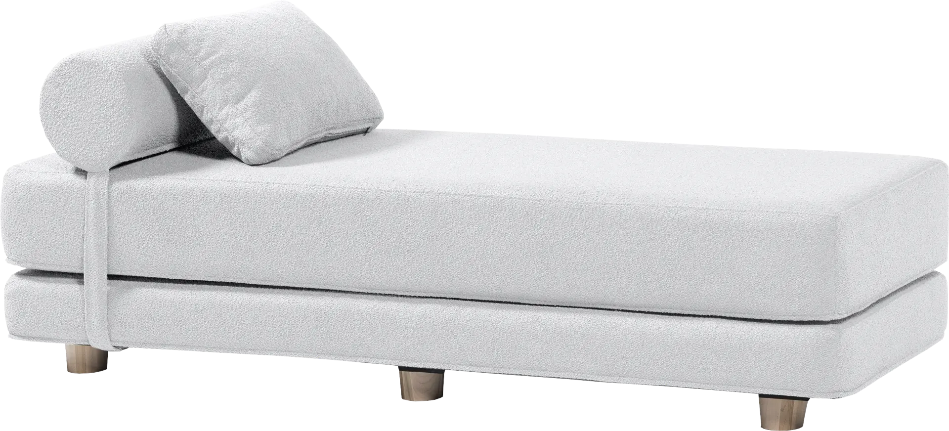 Ashebank White Fold-Out Queen Daybed