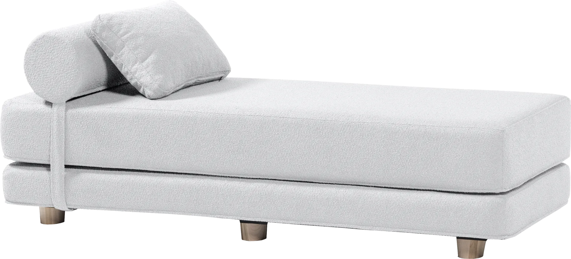 Ashebank White Fold-Out Queen Daybed - Image 1