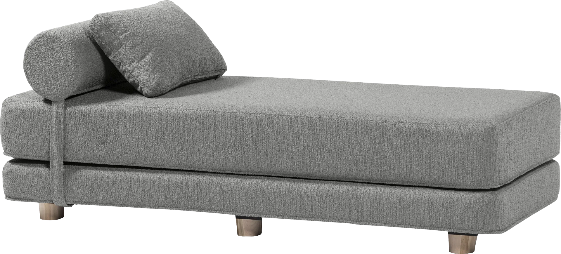 Ashebank Dark Gray Fold-Out Queen Daybed - Image 1