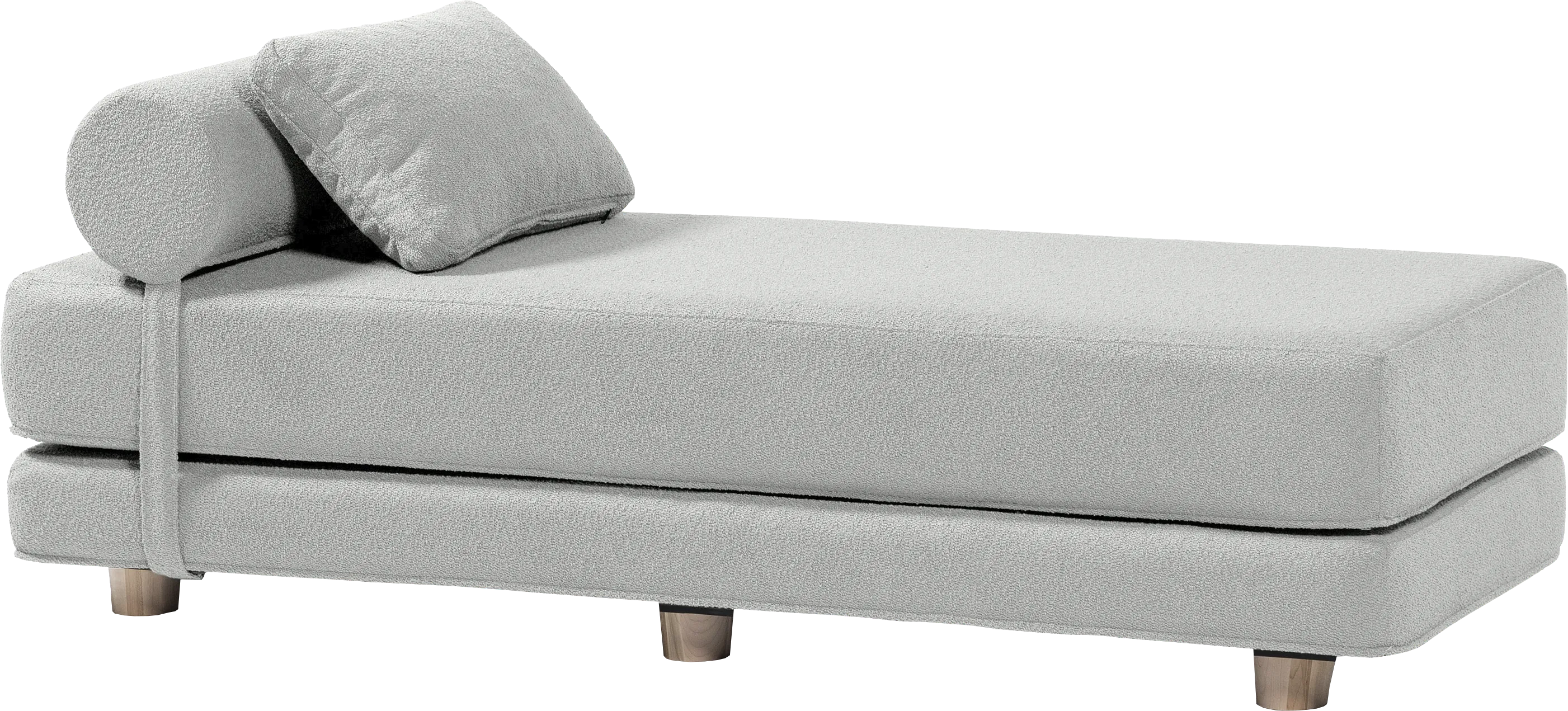 Ashebank Silver Fold-Out Queen Daybed - Thumbnail - Image 1