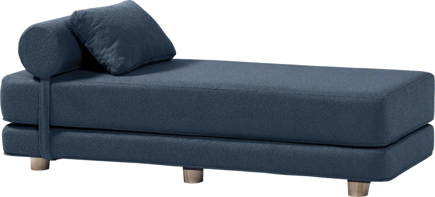 Ashebank Navy Fold-Out Queen Daybed