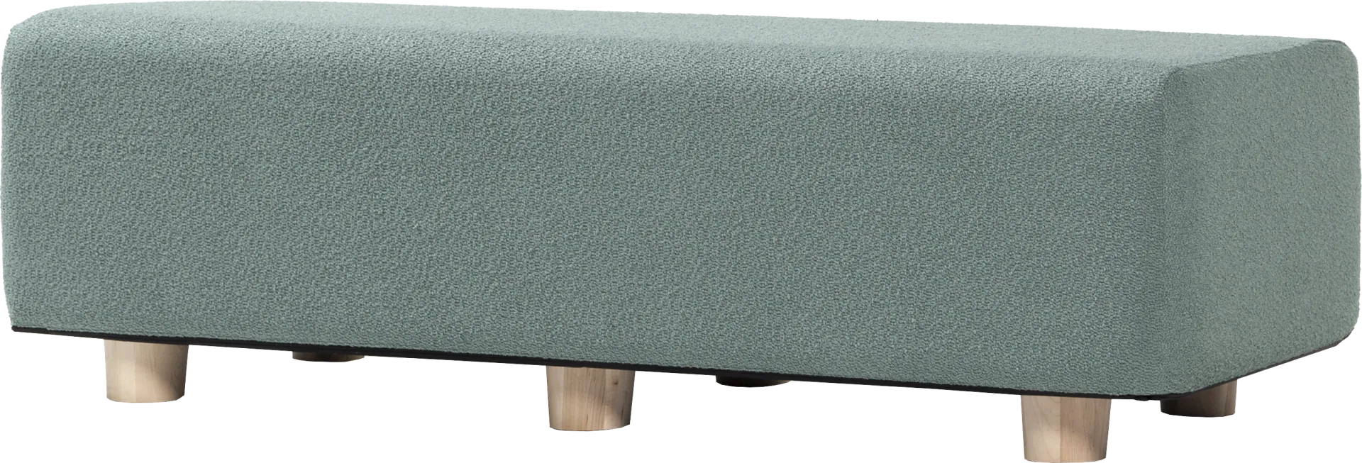 Bellemere Green King Bed Bench