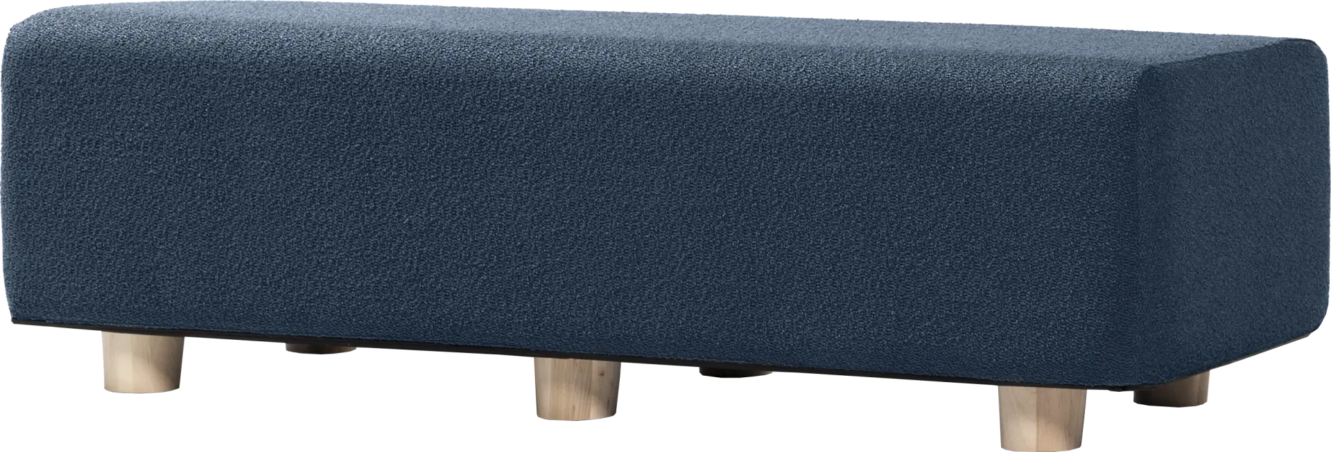 Bellemere Navy King Bed Bench