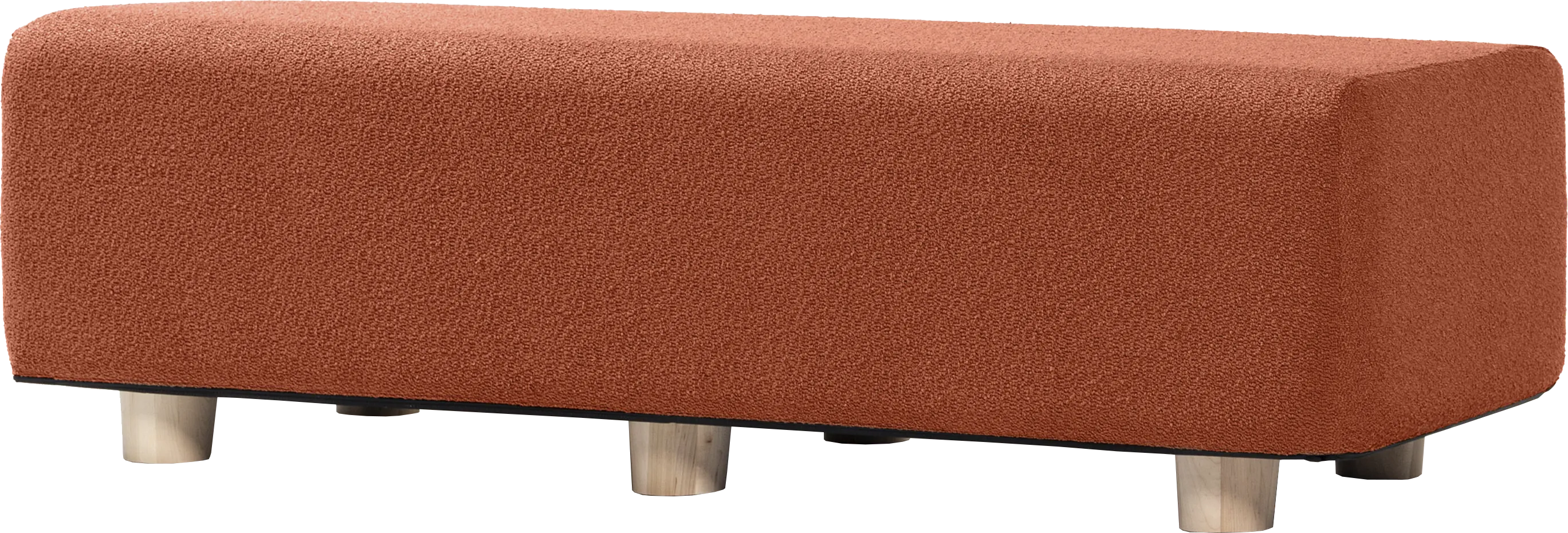 Bellemere Terracotta King Bed Bench - Thumbnail - Image 1