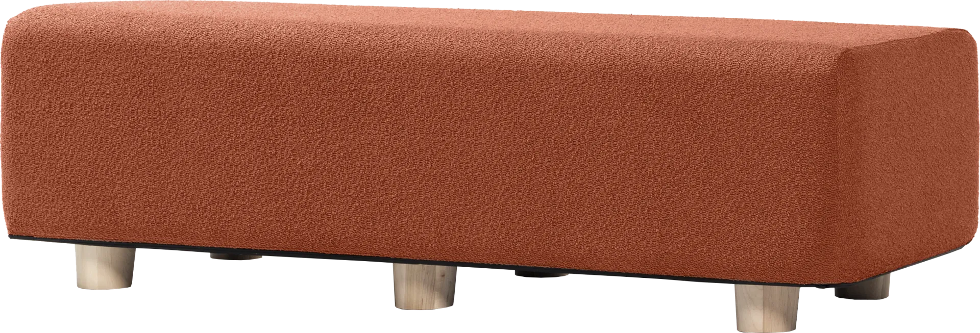 Bellemere Terracotta King Bed Bench - Image 1