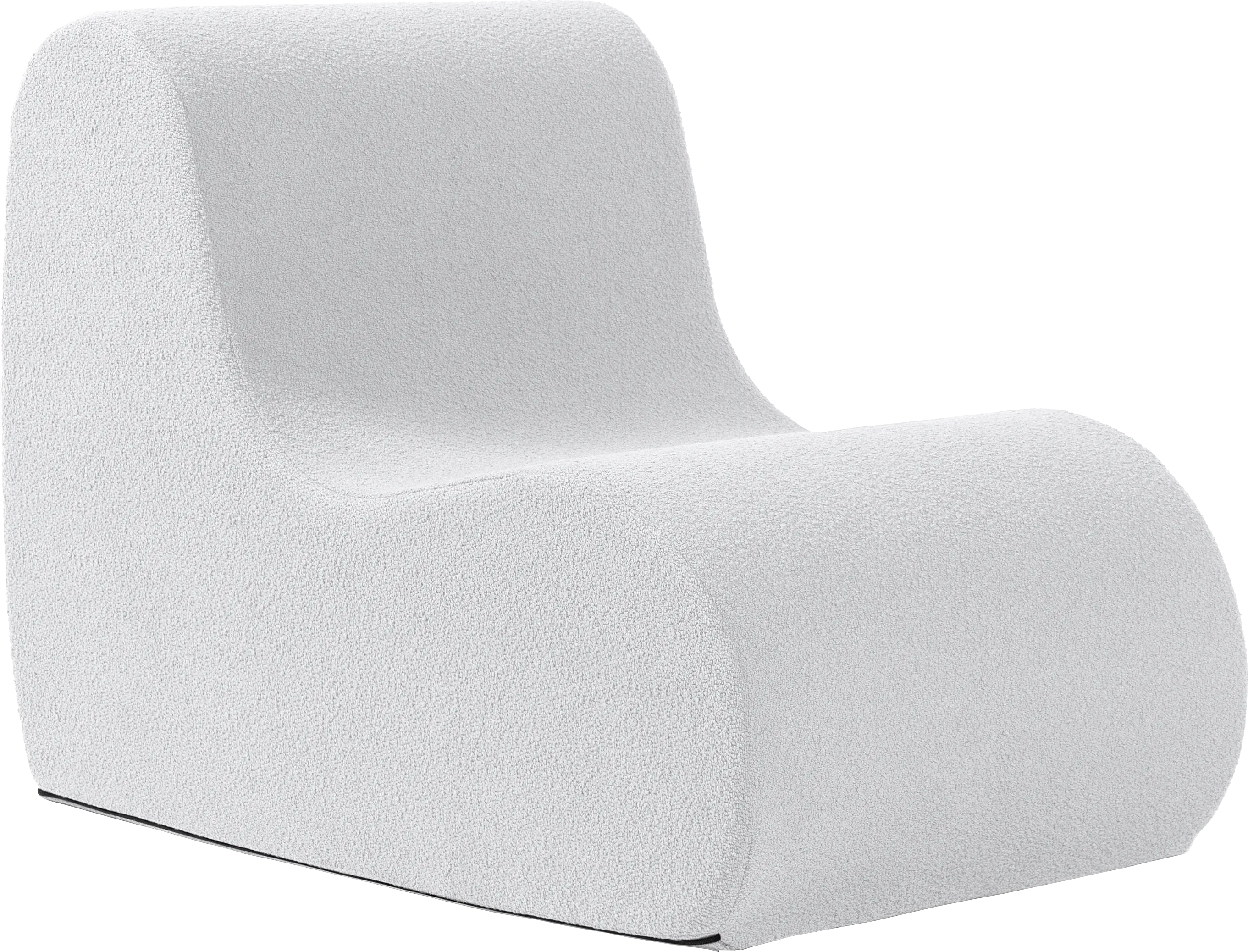 Brumley White Accent Chair - Thumbnail - Image 1
