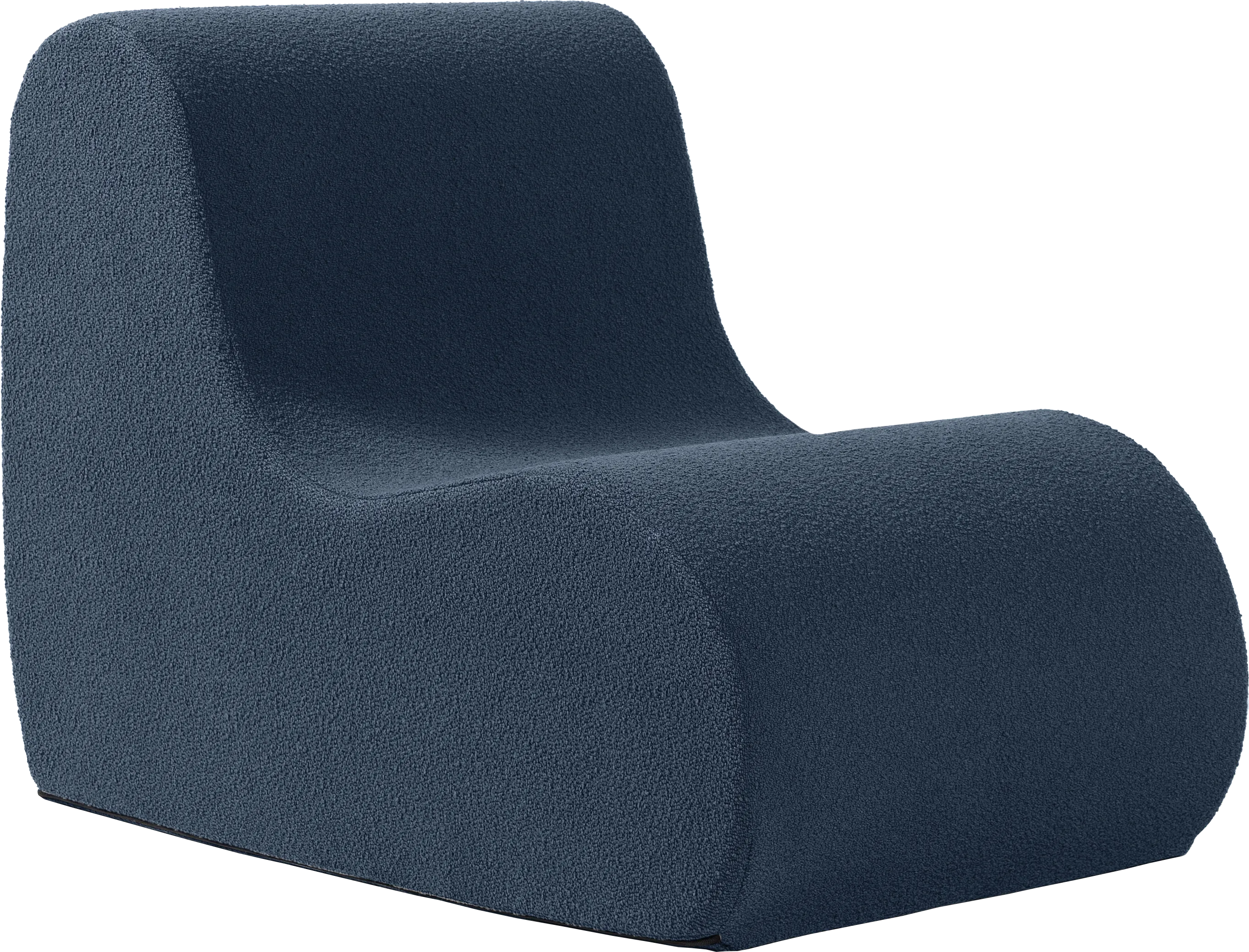 Brumley Navy Accent Chair - Thumbnail - Image 1