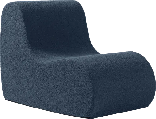 Brumley Navy Accent Chair