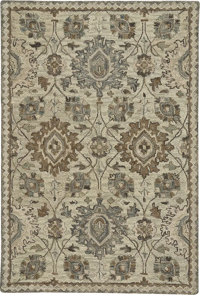Mandegale Beige 5' x 8' Rug - Image 1