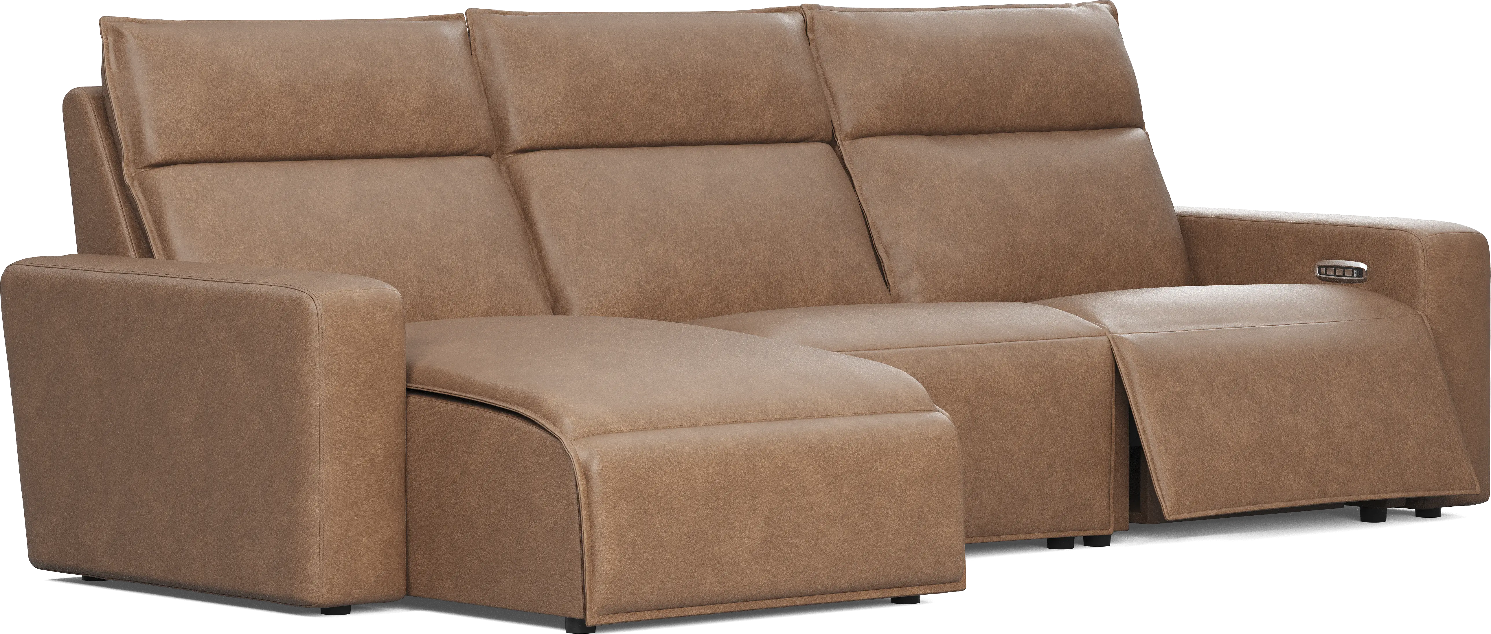Charcoal 3 Pc Dual Power Reclining ModularTwo - Thumbnail - Image 1