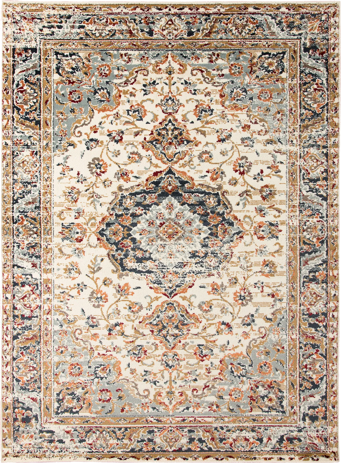 Halitona Ivory 5'1 x 7'6 Rug - Thumbnail - Image 1