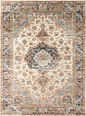 Halitona Ivory 5'1 x 7'6 Rug