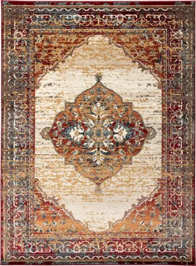 Hinher Red 7'7 x 9'9 Rug