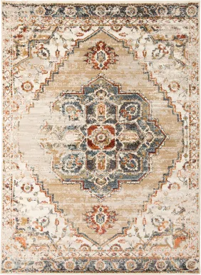 Ridgena Gold 7'7 x 9'9 Rug