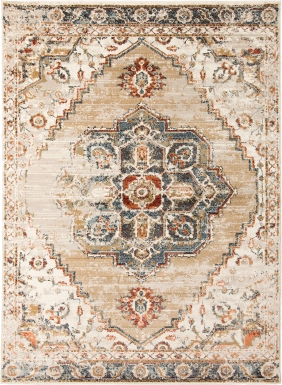 Ridgena Gold 7'7 x 9'9 Rug