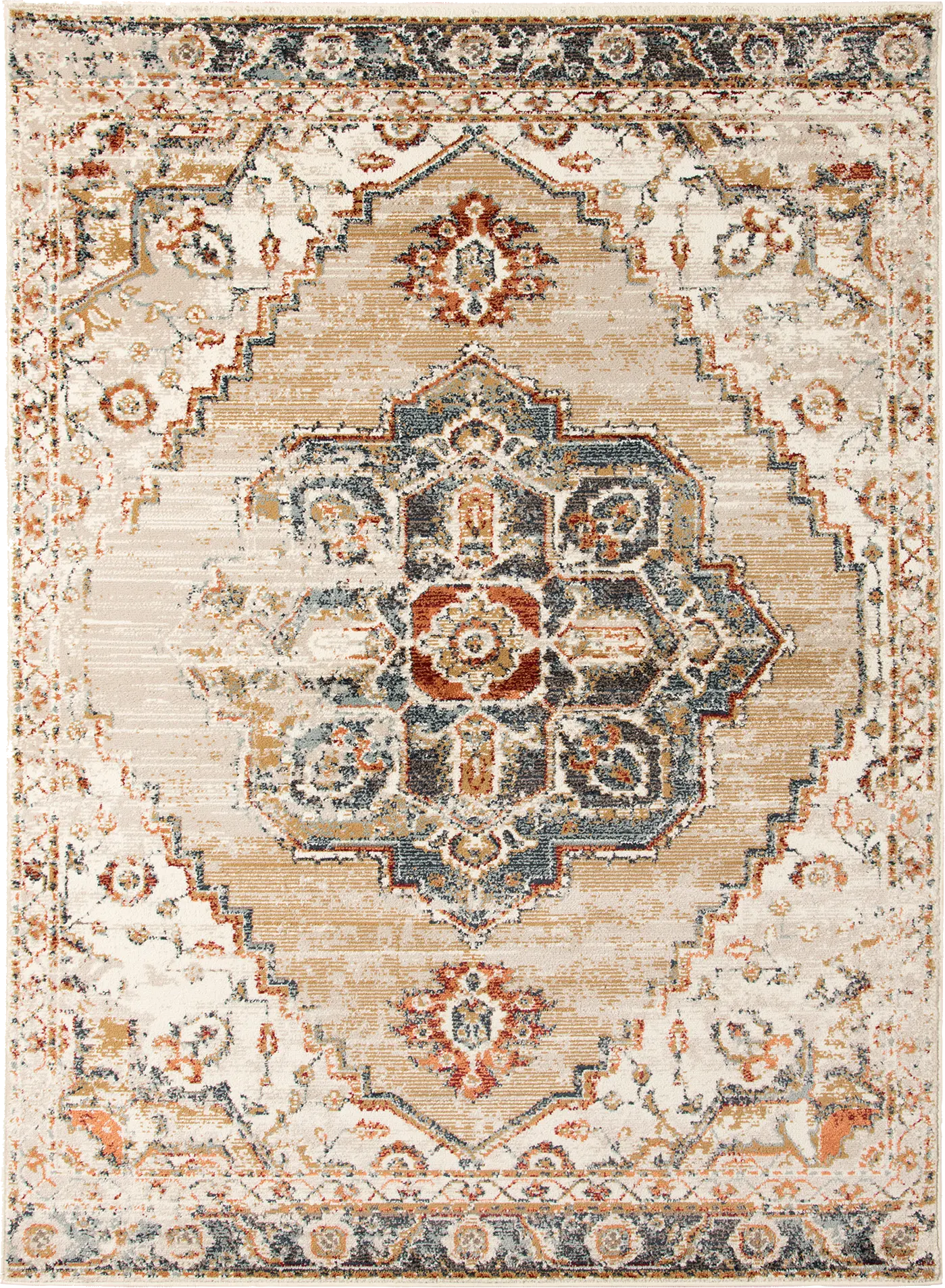 Ridgena Gold 7'7 x 9'9 Rug