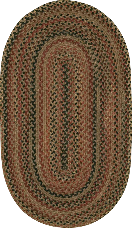 Mugadi Brown/Multi 8' x 11' Oval Rug
