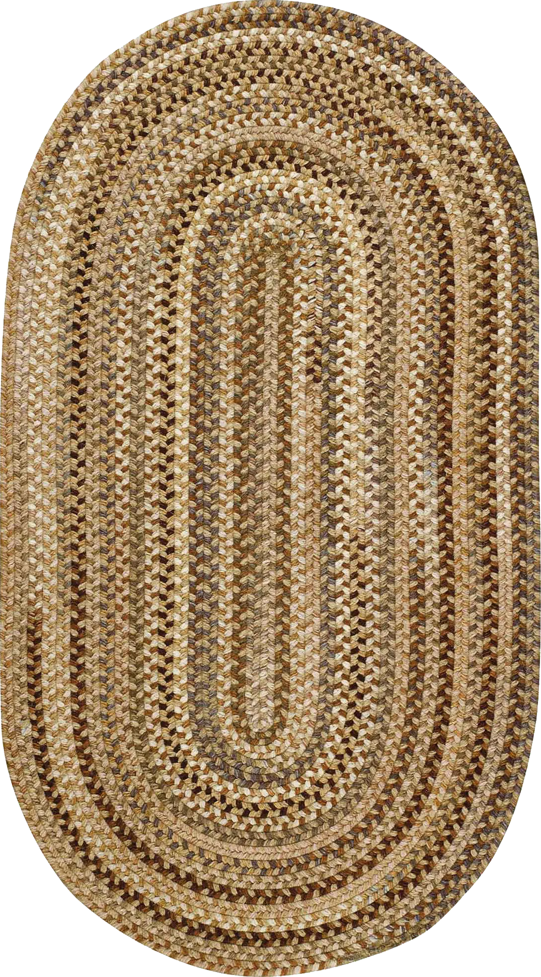 Mugadi Beige 3' x 5' Oval Rug