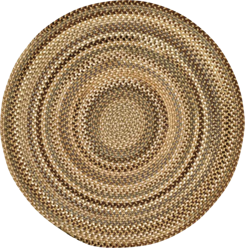 Mugadi Beige 7'6 Round Rug