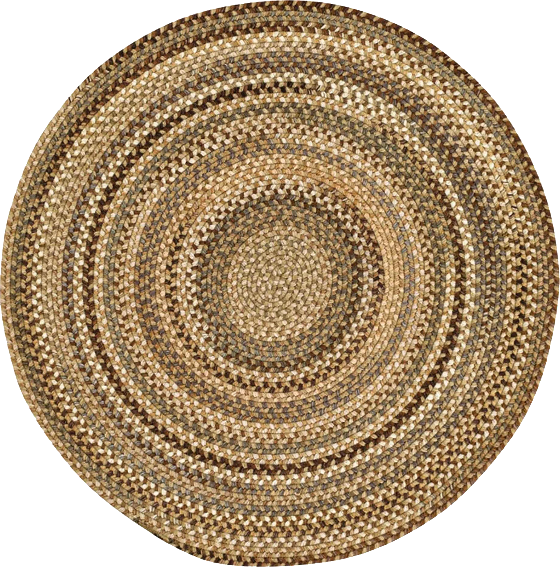 Mugadi Beige 7'6 Round Rug - Image 1