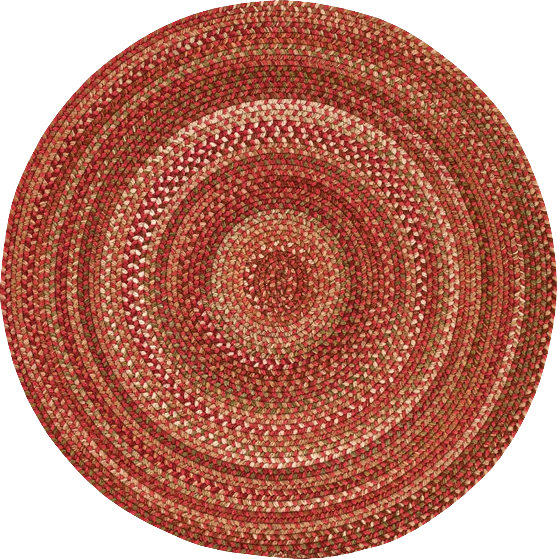 Mugadi Red 7'6 Round Rug