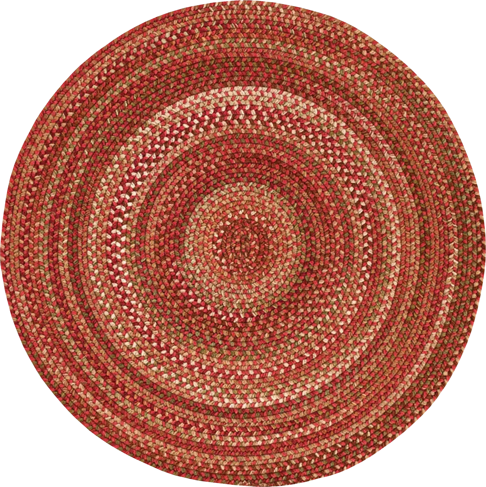 Mugadi Red 7'6 Round Rug - Image 1