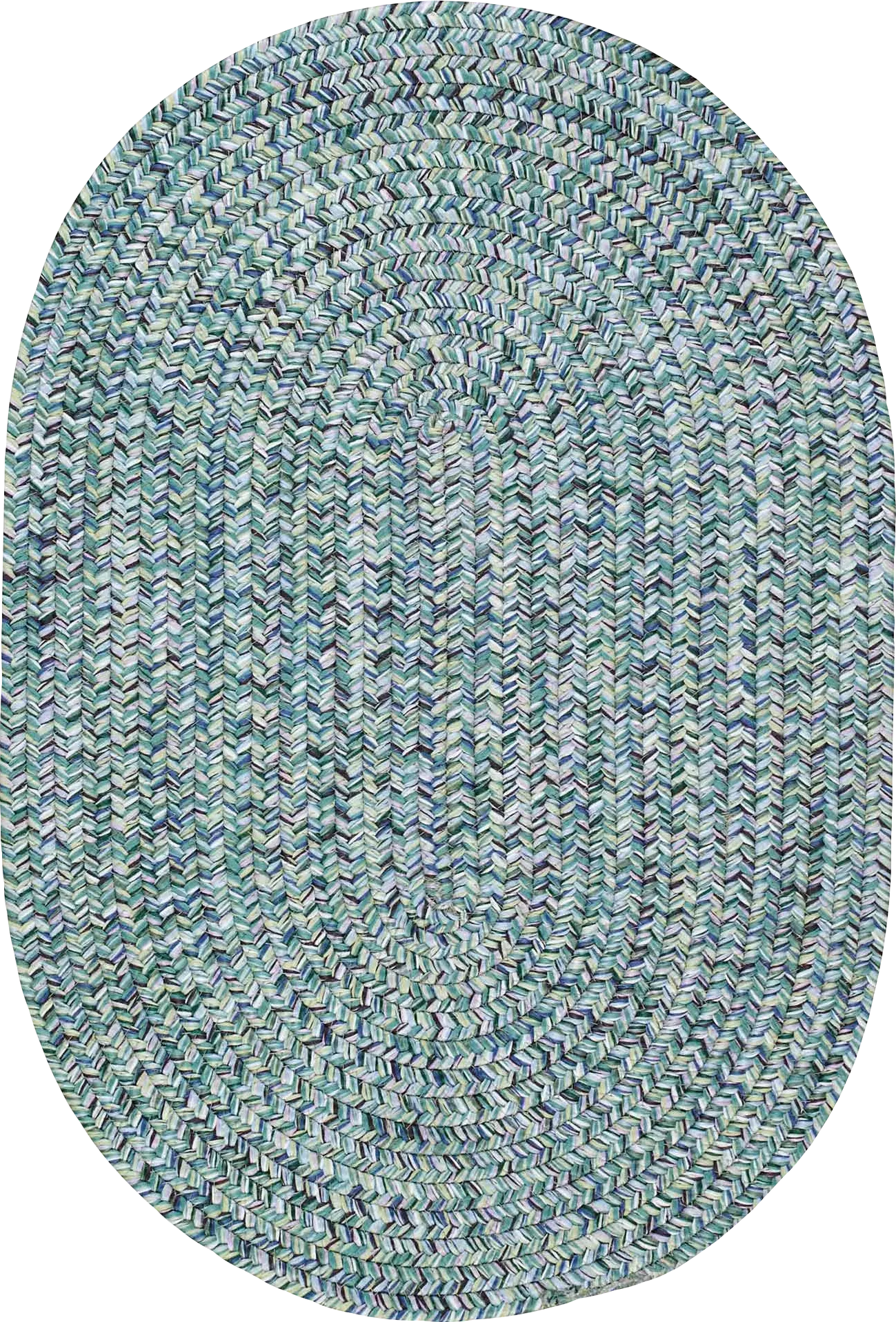 Garkani Blue 3' x 5' Oval Rug - Thumbnail - Image 1