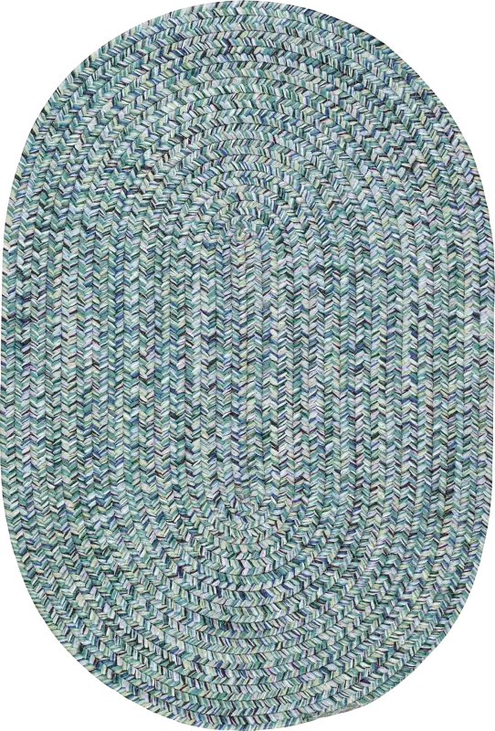 Garkani Blue 3' x 5' Oval Rug