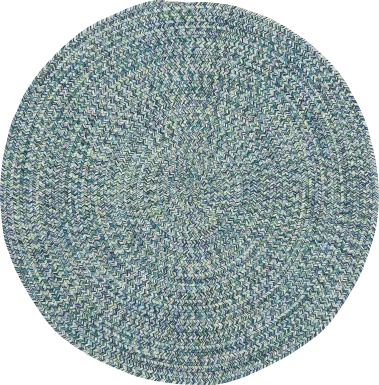 Garkani Blue 5'6 Round Rug
