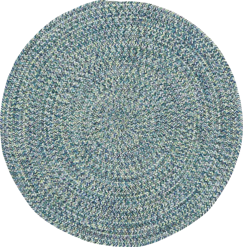 Garkani Blue 5'6 Round Rug