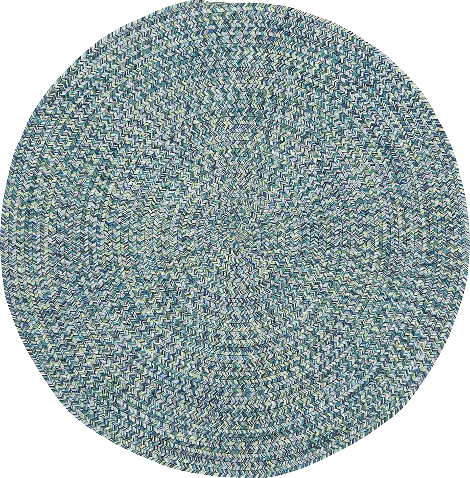 Garkani Blue 7'6 Round Rug - Image 1