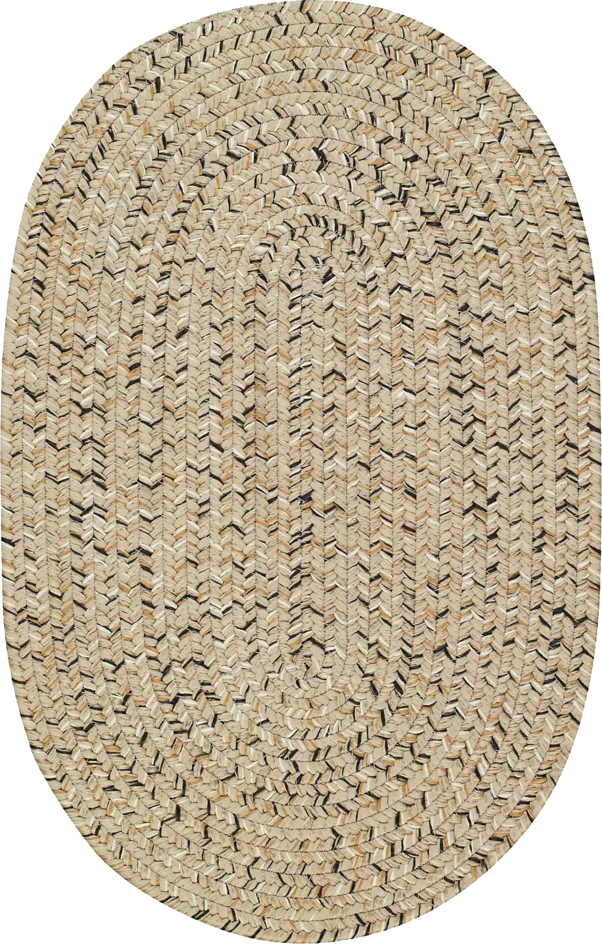 Garkani Beige 3' x 5' Oval Rug