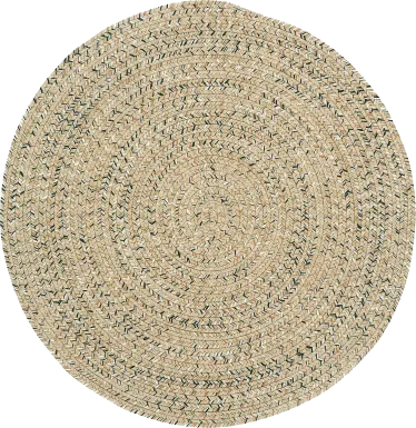 Garkani Beige 7'6 Round Rug