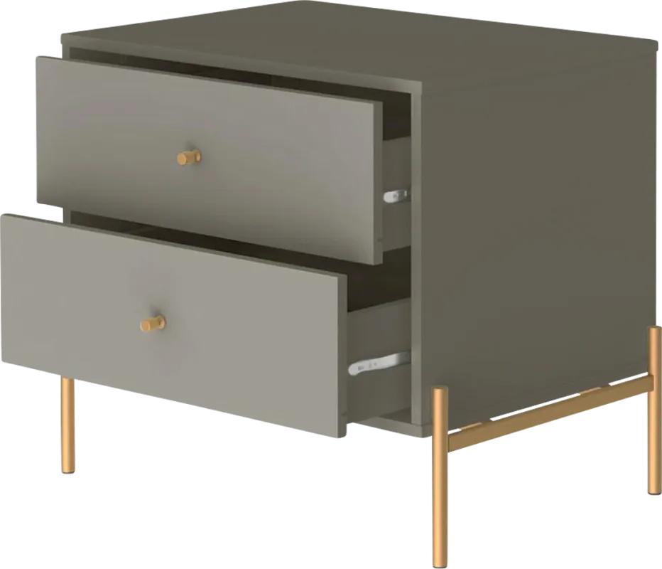 Colletta II Gray Nightstand