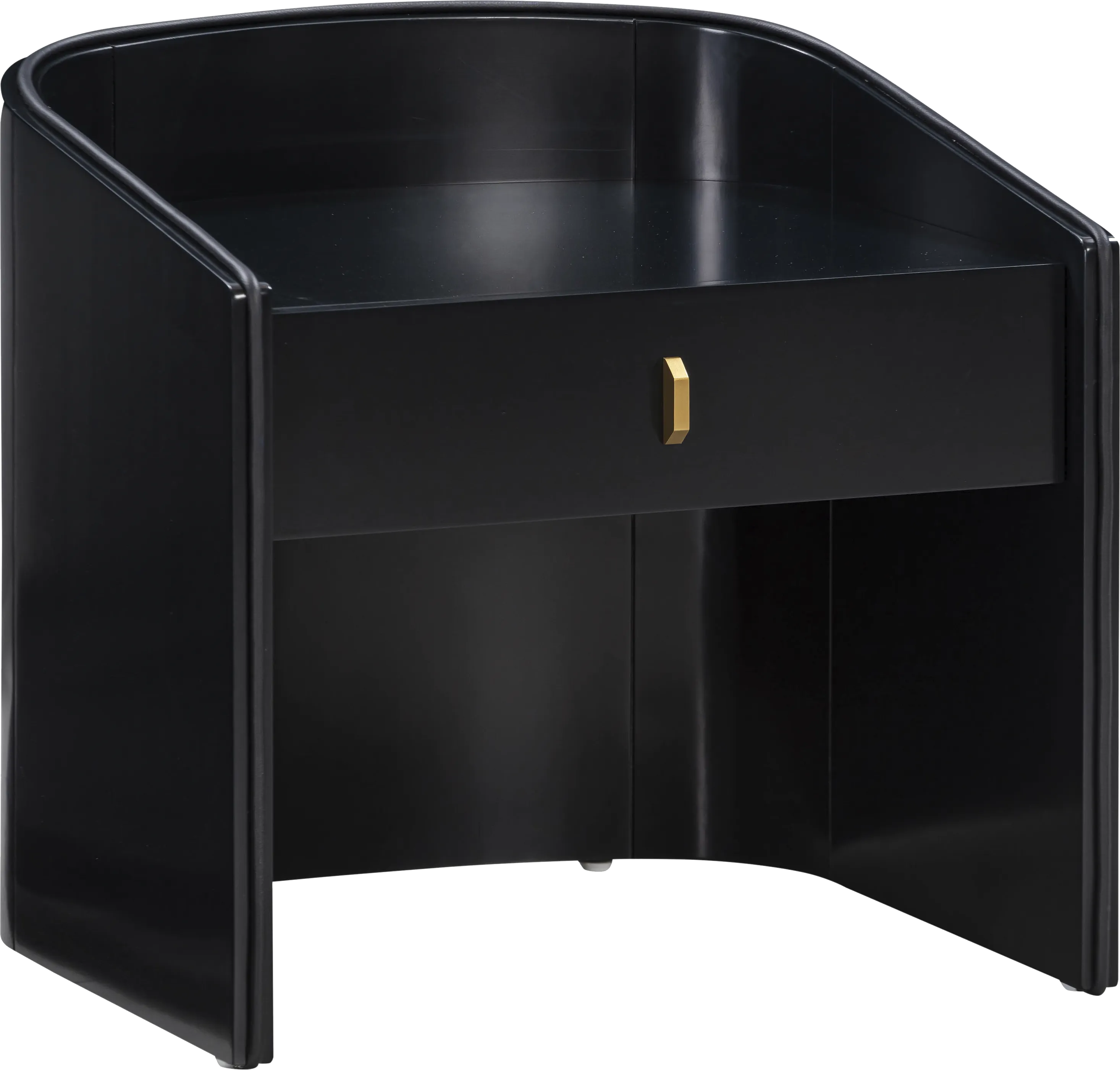 Escalon Black Nightstand - Thumbnail - Image 1