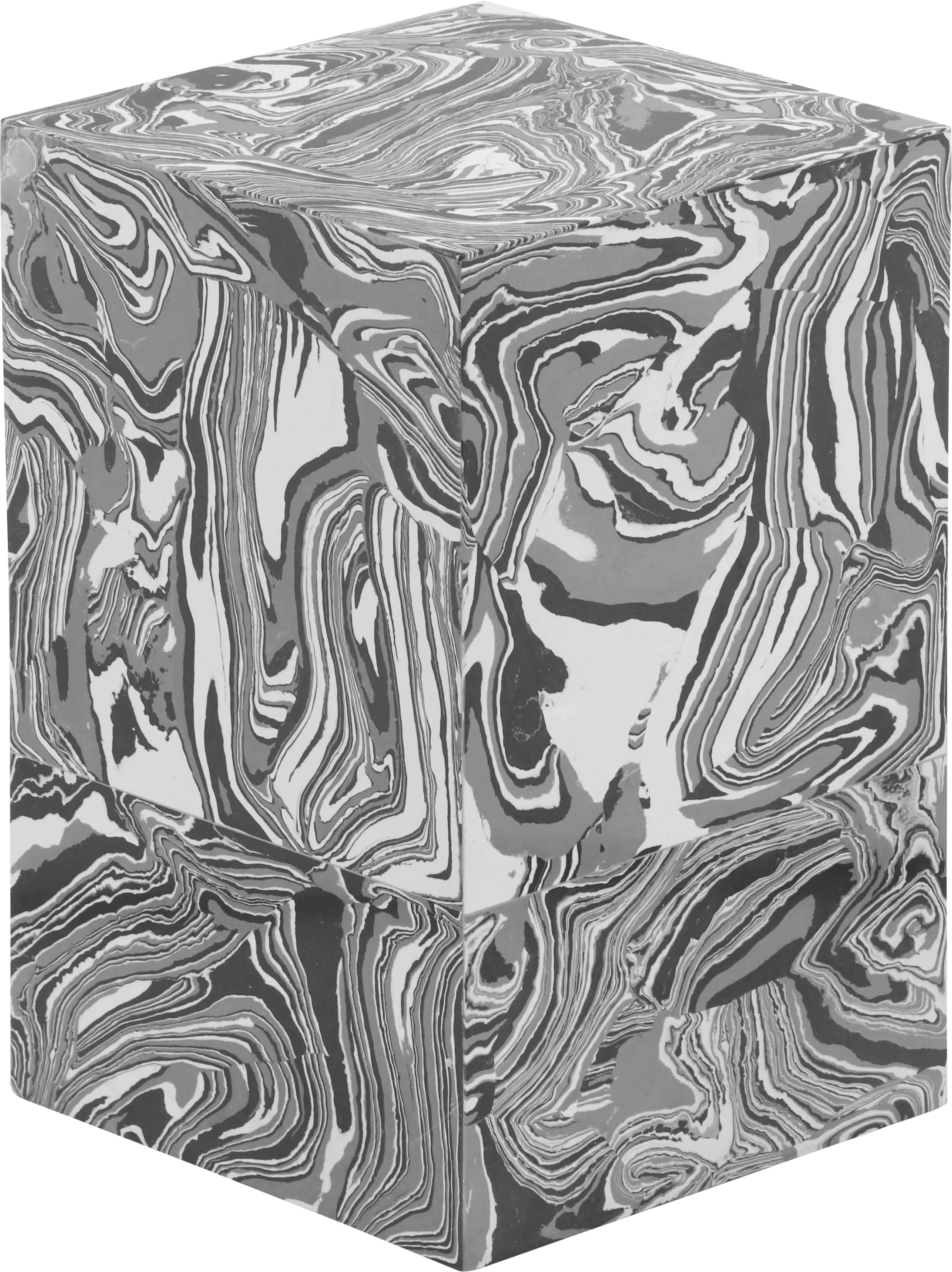 Dapplegray II Gray Accent Table - Thumbnail - Image 1