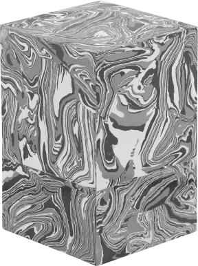 Dapplegray II Gray Accent Table