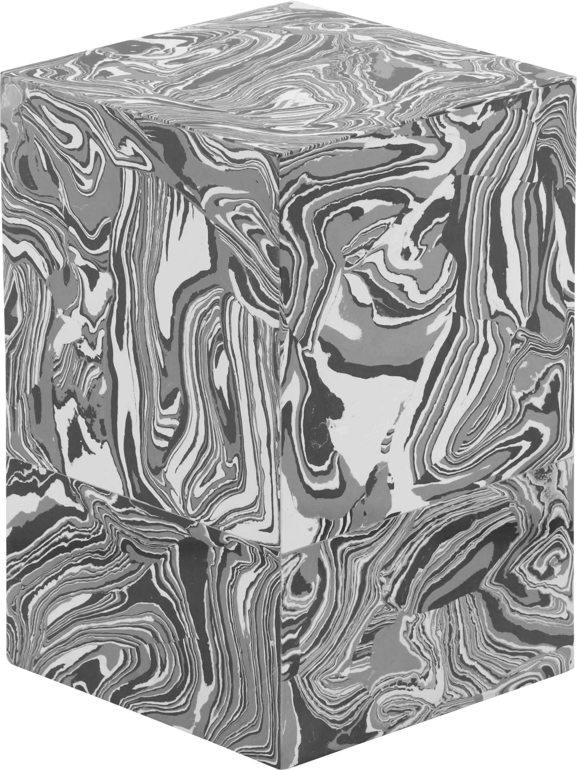 Dapplegray II Gray Accent Table - Image 1