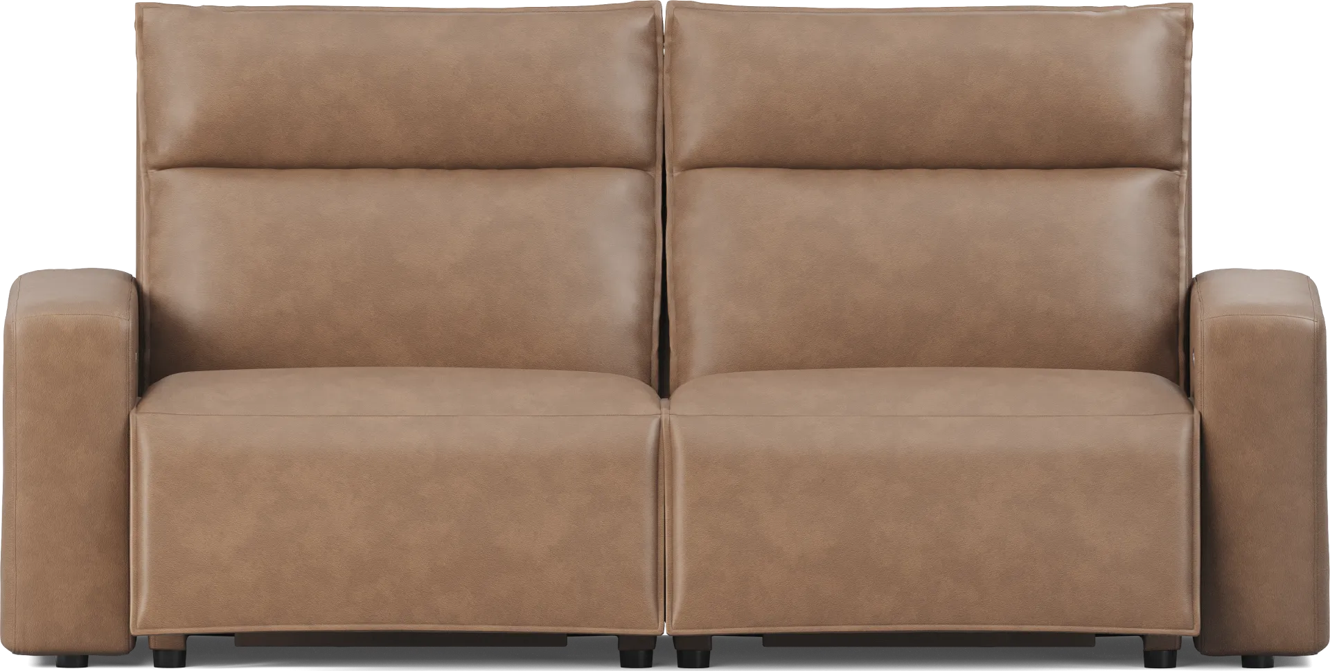 Saddle 2 Pc Dual Power Reclining ModularTwo - Image 1